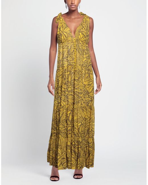 Twinset Metallic Maxi Dress