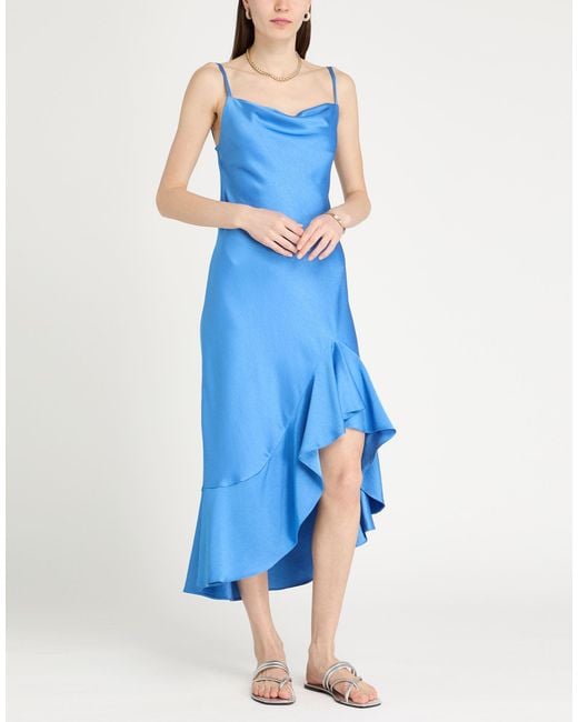 Maje Blue Midi Dresses