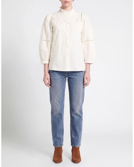 Ba&sh White Shirt Cotton