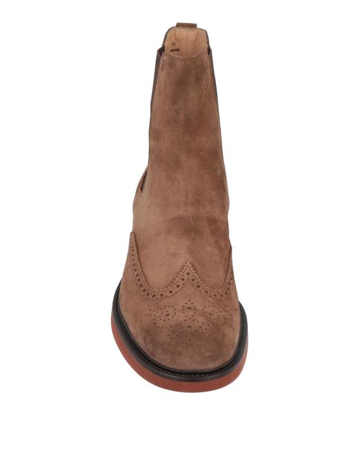 Tod's Brown Ankle Boots for men