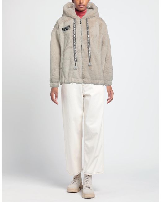 DISCLAIMER Gray Shearling & Teddy