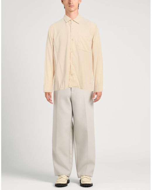 Camicia di NN07 in Natural da Uomo