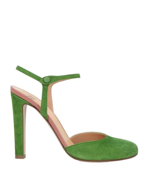 Zapatos de salón Francesco Russo de color Green