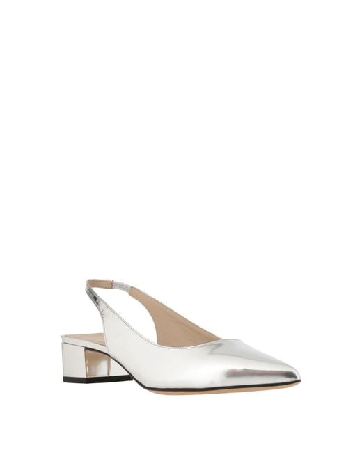Theory White Pumps