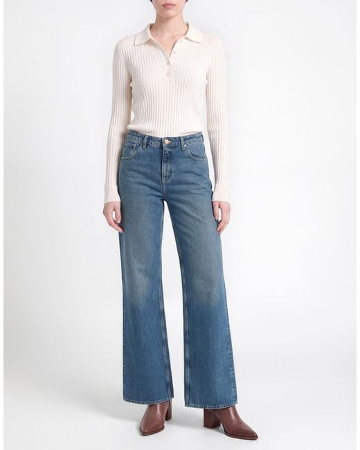Moncler Blue Jeans Cotton