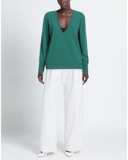 FILBEC Green Emerald Sweater Wool, Viscose, Polyamide, Cashmere