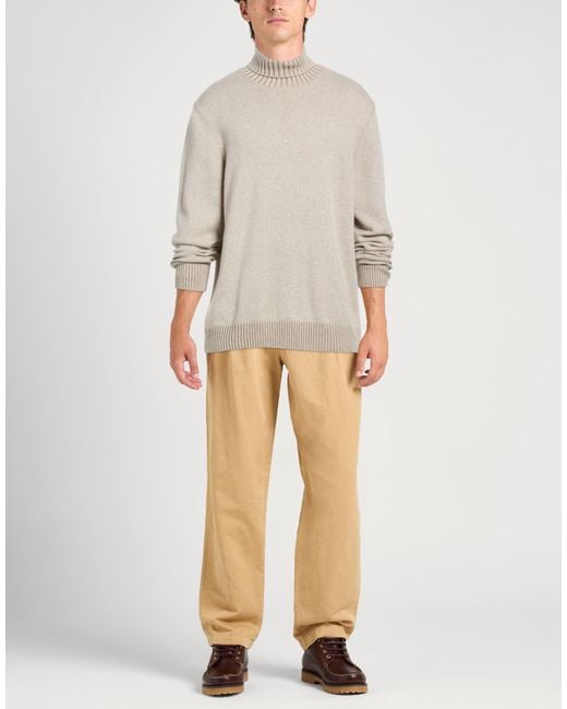Gran Sasso White Turtleneck for men