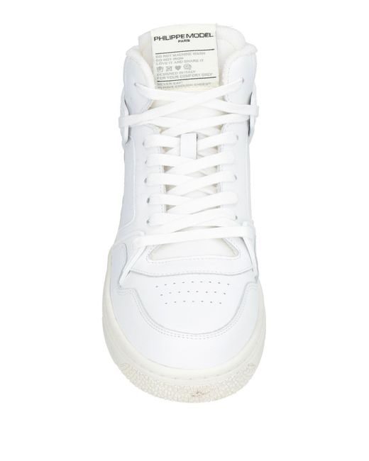 Philippe Model White Trainers
