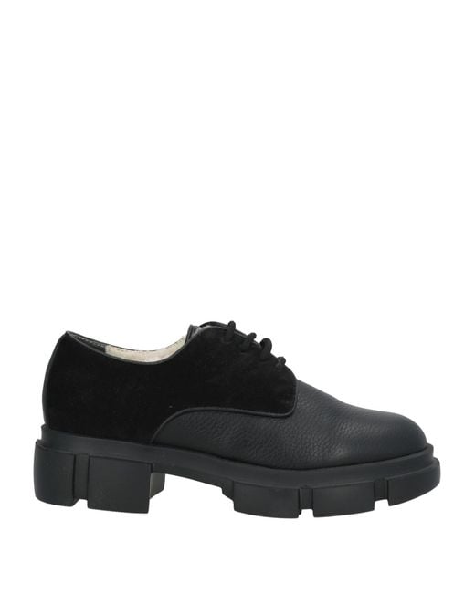Pollini Black Schnürschuh