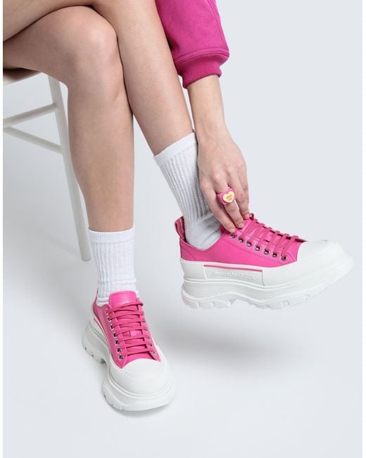 McQueen Pink Trainers
