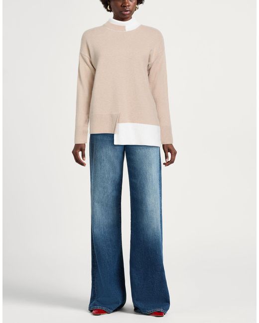 Alpha Studio Natural Turtleneck