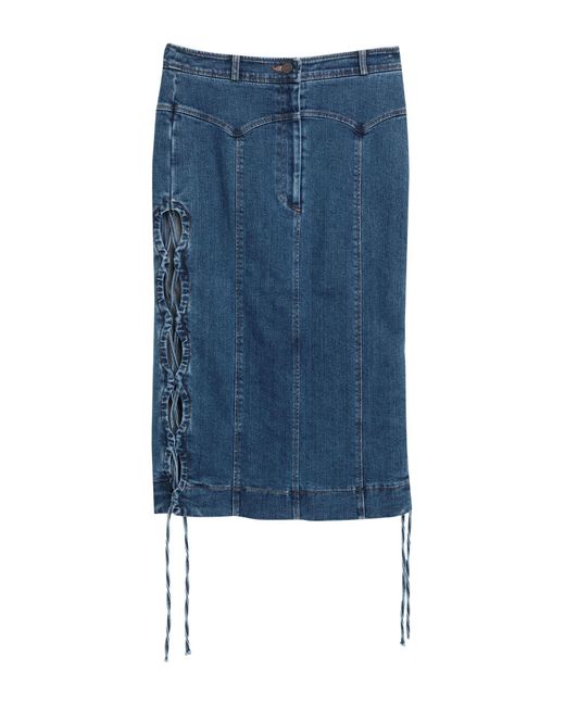 Rejina Pyo Blue Denim Skirt