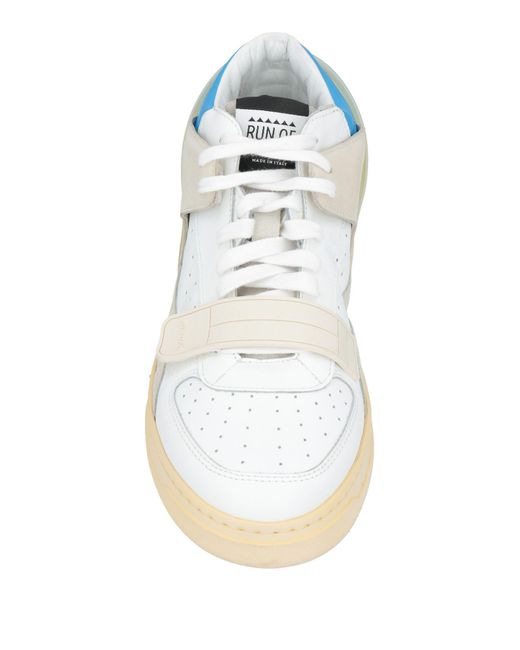RUN OF White Trainers for men