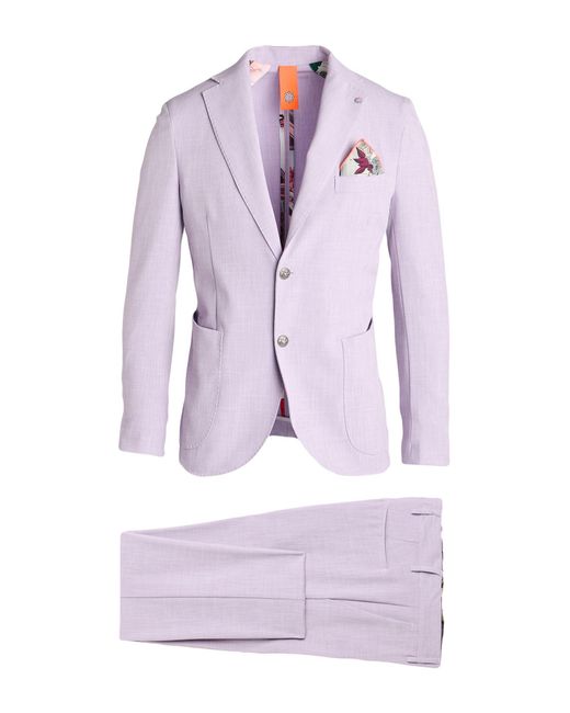 Bharnaba Anzug in Purple für Herren