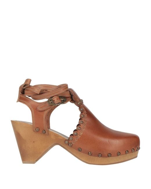 Isabel Marant Brown Mules & Clogs