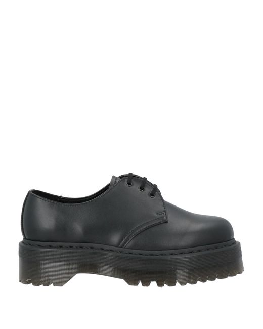 Dr. Martens Black Lace-Up Shoes Leather