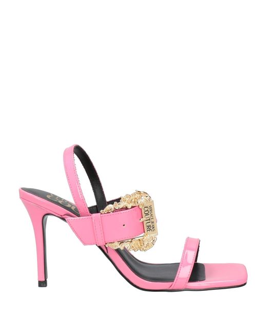 Versace Jeans Couture Pink Sandals