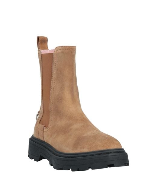 Philippe Model Brown Ankle Boots