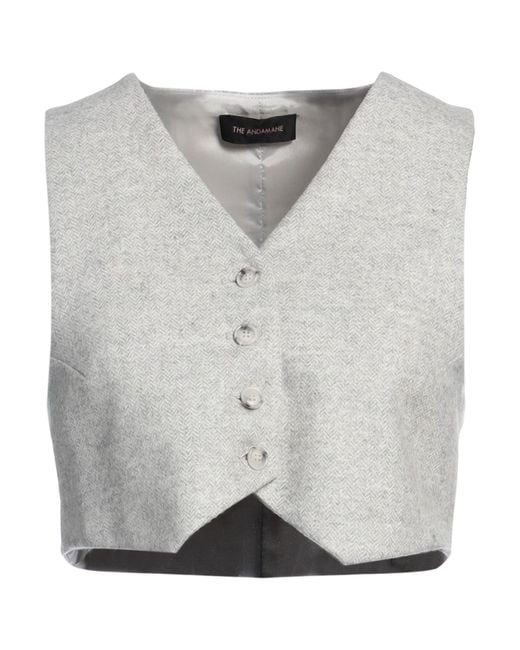 ANDAMANE Gray Waistcoat