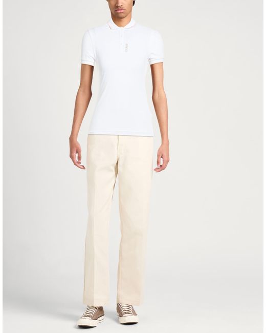 Colmar White Polo Shirt Polyamide for men