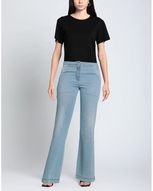 Pantaloni Jeans di Love Moschino in Blue