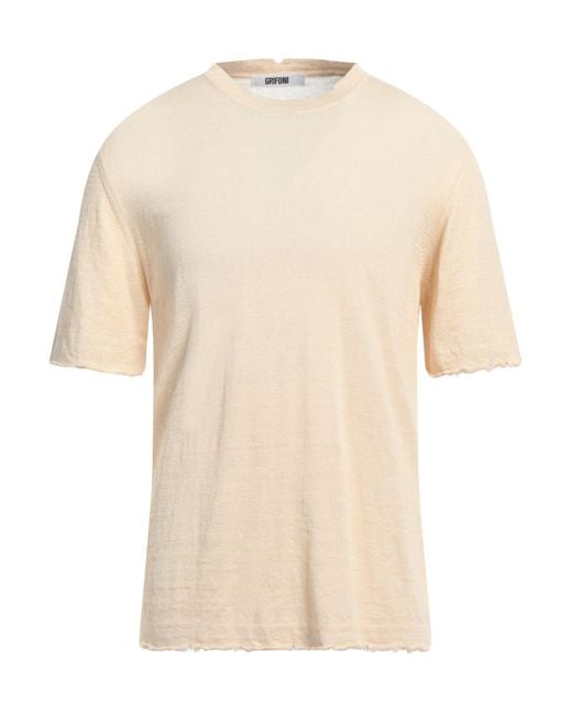Pullover di Grifoni in Natural da Uomo