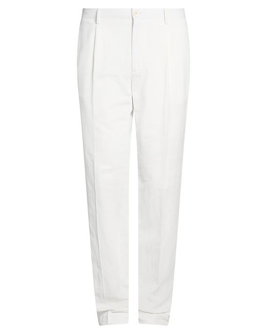 Incotex White Trouser for men