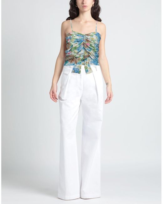 Siedres Blue Top Polyester, Polyamide, Elastane