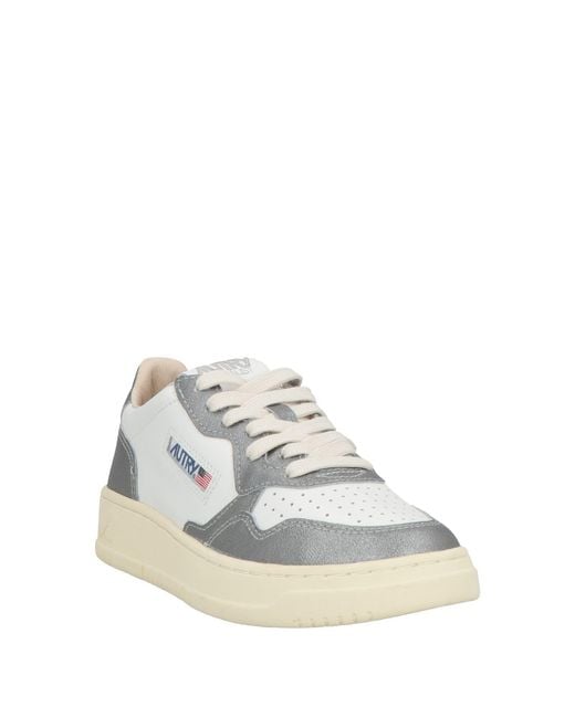 Autry White Trainers