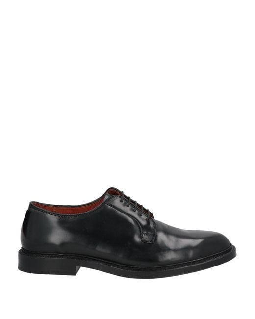 Alden Black Lace-up Shoes for men