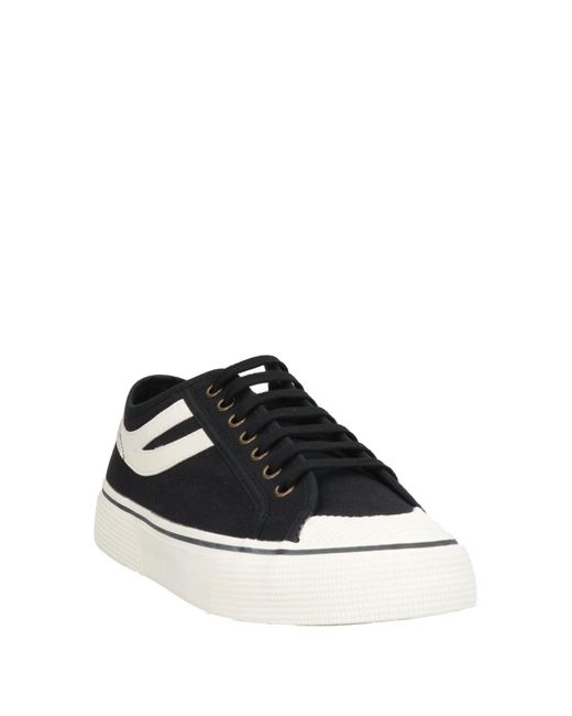 Superga Black Sneakers Textile Fibers for men