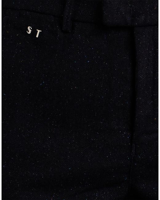 Tramarossa Black Midnight Pants Virgin Wool, Polyamide, Silk, Elastane for men