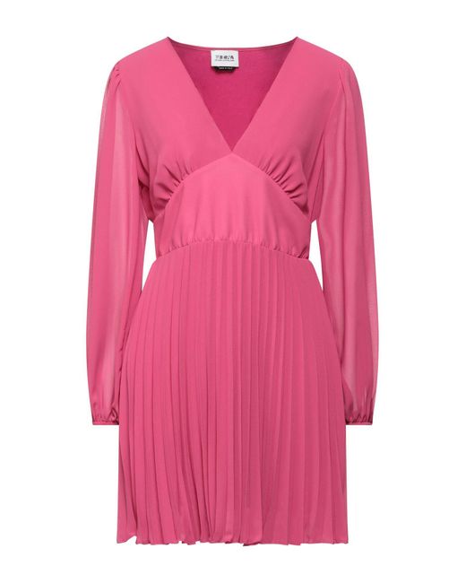 Berna Pink Mini Dress
