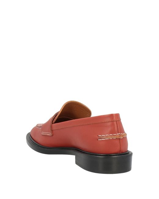 Atp Atelier Red Loafers