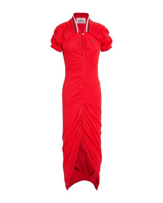 Robe midi Vivienne Westwood en coloris Red