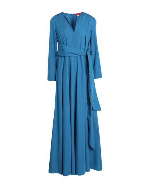 Vestido largo MAX&Co. de color Blue