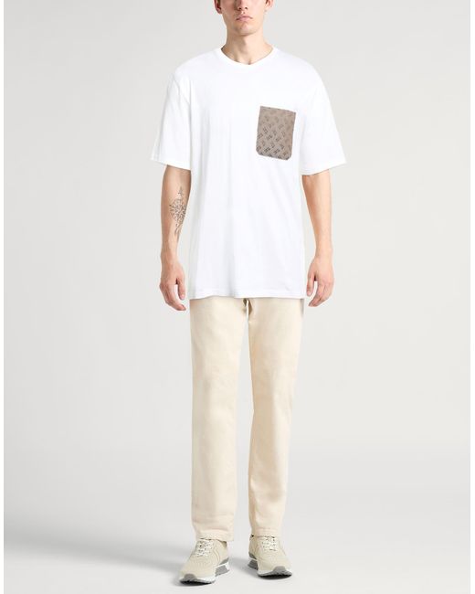 Camiseta Herno de hombre de color White