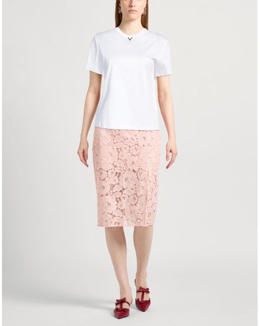 T-shirt di Valentino Garavani in White
