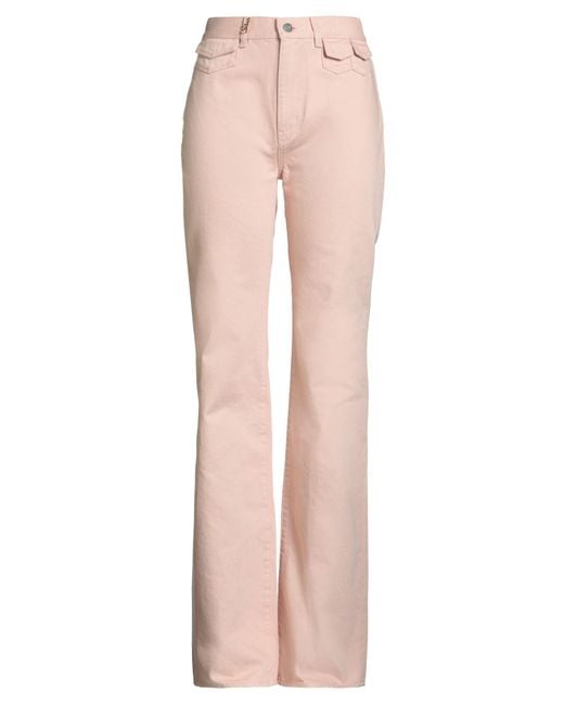 Chloé Pink Jeans Cotton