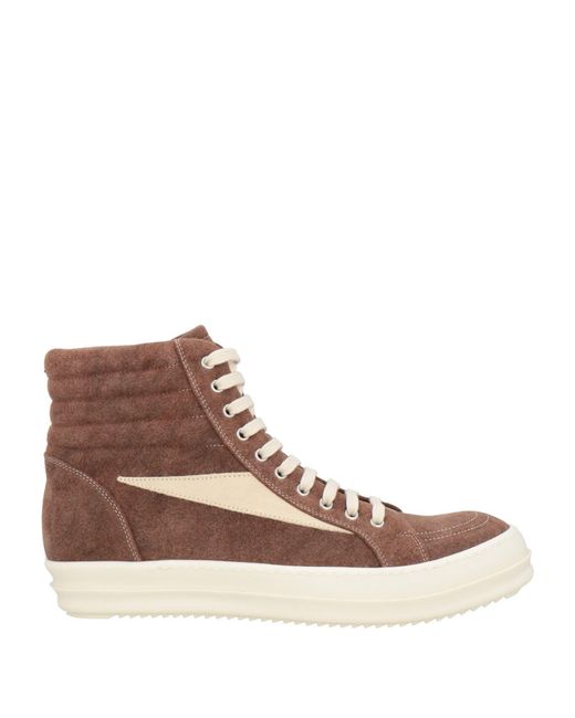 Rick Owens Brown Sneakers for men