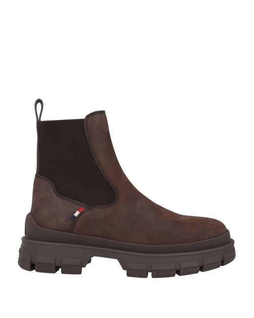 Moncler Brown Ankle Boots for men