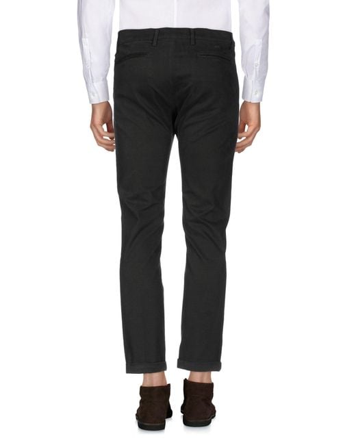 Daniele Alessandrini Black Trouser for men