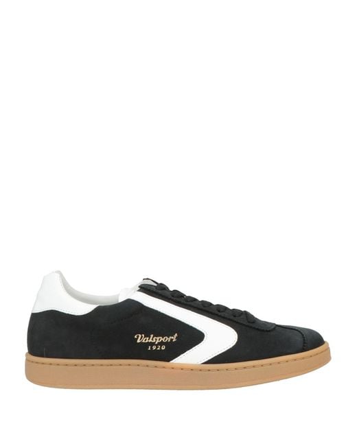 Valsport Black Sneakers Leather for men
