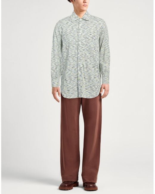Missoni Gray Shirt Cotton for men