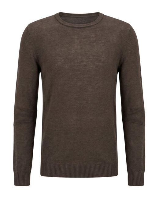 Pullover Masnada de hombre de color Brown