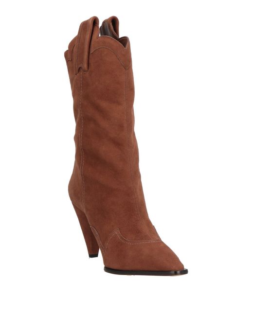 Alexandre Birman Brown Ankle Boots Leather