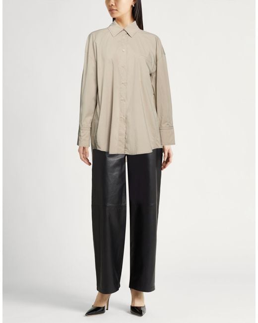 ELEH Natural Khaki Shirt Cotton, Nylon, Elastane