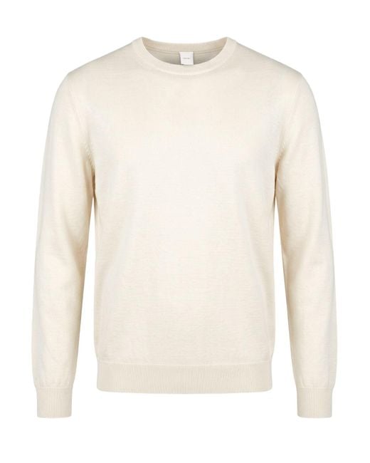 Calvin Klein White Sweater Wool for men