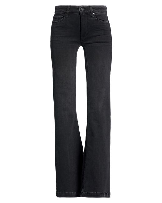 PAIGE Black Jeans Cotton, Modal, Polyester, Elastane