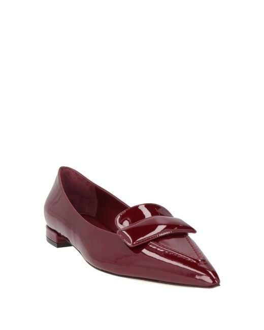 Stuart Weitzman Red Loafer
